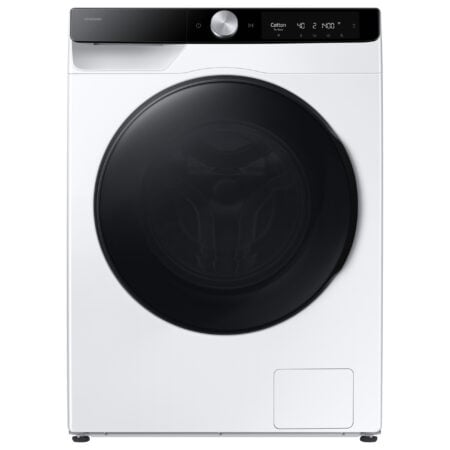 Samsung WD90DG6B85BK Was-droogcombinatie Vrijstaand Voorbelading Zwart, Wit D EWO1873