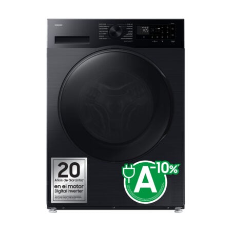 Samsung WD90DG5G34BB Was-droogcombinatie Vrijstaand Voorbelading Zwart E - EWO2196