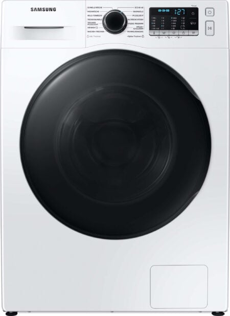 Samsung WD70TA049BE/EG Was-droogcombinatie Vrijstaand Voorbelading Zwart, Wit E - EWO1908