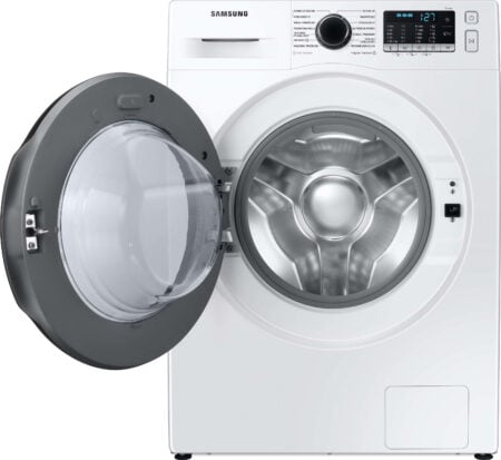 Samsung WD70TA049BE/EG Was-droogcombinatie Vrijstaand Voorbelading Zwart, Wit E - EWO1908 - Afbeelding 7