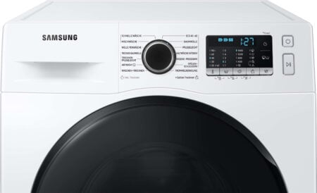Samsung WD70TA049BE/EG Was-droogcombinatie Vrijstaand Voorbelading Zwart, Wit E - EWO1908 - Afbeelding 11