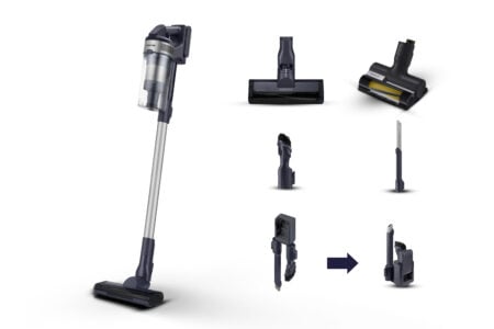 Samsung VS15A60AGR5 Steelstofzuiger Batterij/Accu Droog Zakloos 0,8 l 410 W Zwart, Zilver EWO1962 - Afbeelding 11
