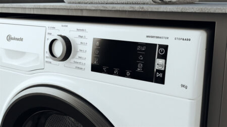 Bauknecht WM Elite Turbo 916B wasmachine Voorbelading 9 kg 1551 RPM Wit EWO07072511 - Afbeelding 6
