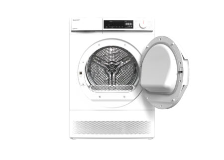 Sharp Home Appliances KD-NCB8S7PW91-EN wasdroger Vrijstaand Voorbelading 8 kg Wit EWO0807252 - Afbeelding 3