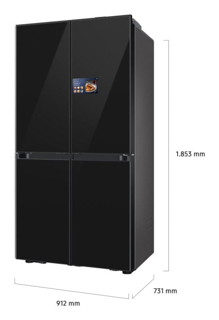 Samsung Series 9 RM90F67CECO amerikaanse koelkast Vrijstaand 654 l E Zwart - Afbeelding 15