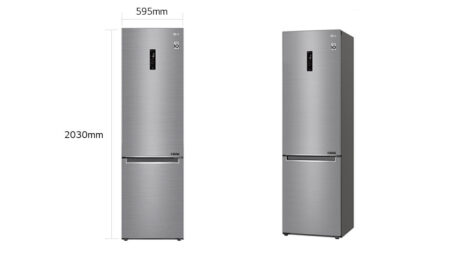 LG GBB62PZFFN koel-vriescombinatie Vrijstaand 384 l D Roestvrijstaal DHZ1123 - Afbeelding 13