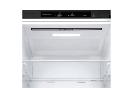 LG GBV3100CEP koel-vriescombinatie Vrijstaand 374 l C Zwart - Afbeelding 5
