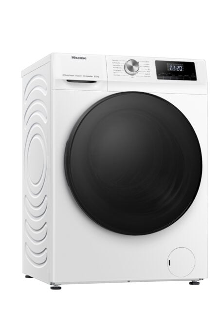 Hisense WDQA8014EVJM Was-droogcombinatie Vrijstaand Voorbelading Wit D EWO0707258 - Afbeelding 6