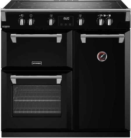 Stoves Richmond DX D900 Ei TCH Zwart inductiefornuis DHZ2007