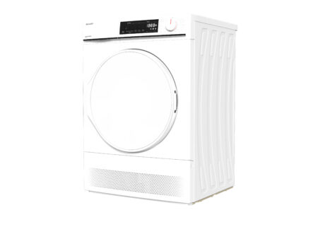 Sharp Home Appliances KD-NCB8S7PW91-EN wasdroger Vrijstaand Voorbelading 8 kg Wit EWO0807252 - Afbeelding 7