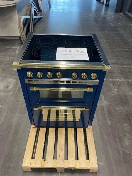 Steel  AQ7SF‑4I inductiefornuis blue Ottone DHZ2204