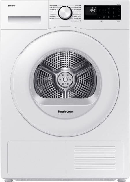 Samsung DV90DG52A0TE wasdroger Vrijstaand Voorbelading 9 kg Wit DHZ1905