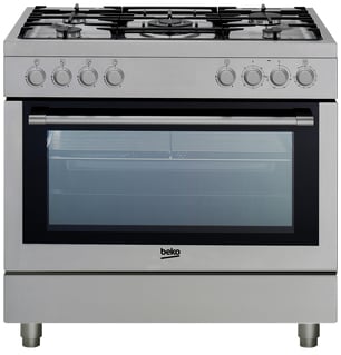 Beko GM 15120 DX PR fornuis Vrijstaand fornuis Gas Gaskookplaat Roestvrijstaal DHZ2056