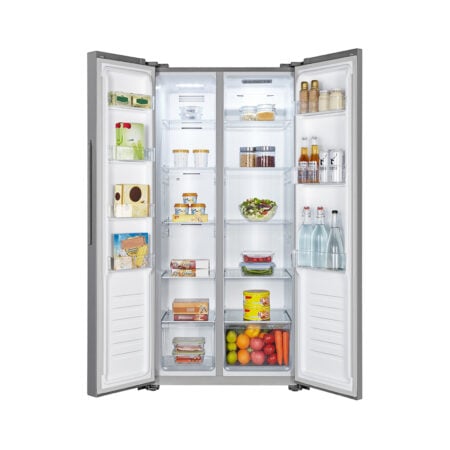 Fridgemaster MS83430FFS amerikaanse koelkast Vrijstaand 428 l F Zilver - Afbeelding 4