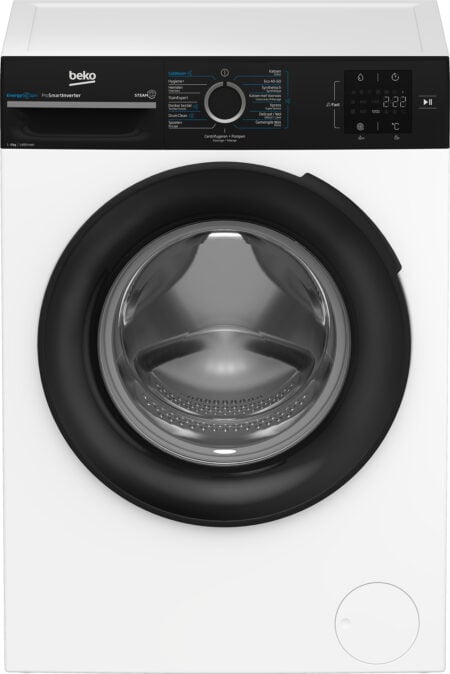 Beko b300 BM3WFT3941B wasmachine Voorbelading 9 kg 1400 RPM Wit DHZ2078 - Afbeelding 12