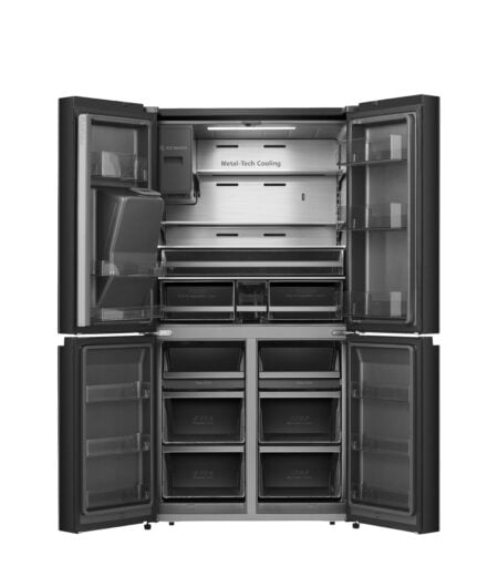 Hisense RQ760N4BFF amerikaanse koelkast Vrijstaand 540 l F Zwart - EWO2622 - Afbeelding 5