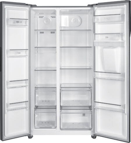 Beko GNO5322WDXPN amerikaanse koelkast Vrijstaand 532 l E Roestvrijstaal - Afbeelding 5