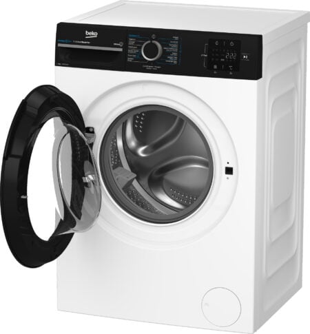 Beko b300 BM3WFT3841B wasmachine Voorbelading 8 kg 1400 RPM Wit DHZ2141 - Afbeelding 8