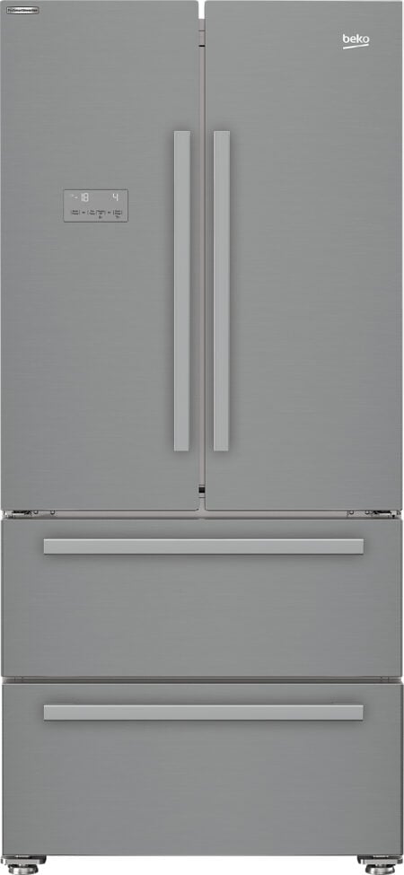 Beko GNE6049XPN amerikaanse koelkast Vrijstaand 539 l E Roestvrijstaal DHZ2062 - Afbeelding 6