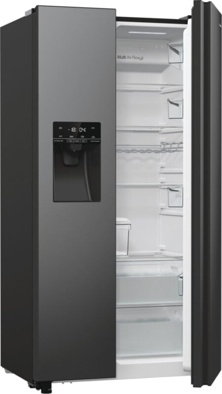 Hisense RS5P535NTFE amerikaanse koelkast Vrijstaand 566 l E Zwart - Afbeelding 3
