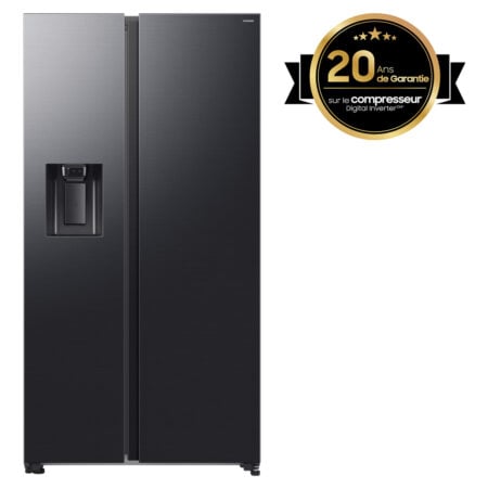 Samsung Series 7 Amerikaanse koelkast RS70F66KCF (634L) Zwart (mat) Wifi