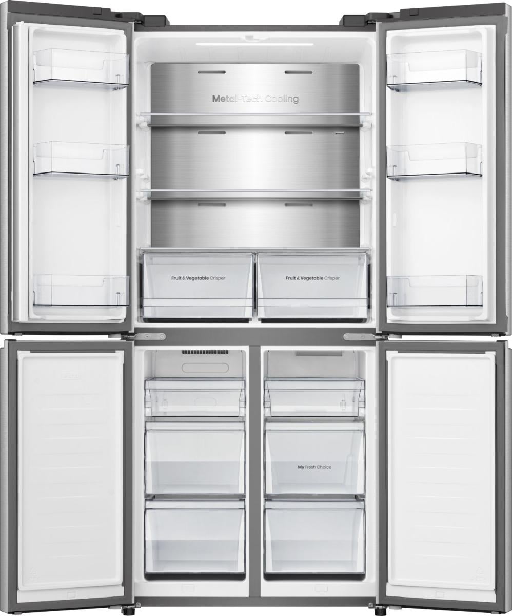 Hisense RQ5P470SAID amerikaanse koelkast Vrijstaand 483 l D Roestvrijstaal DHZ4638 - Afbeelding 7
