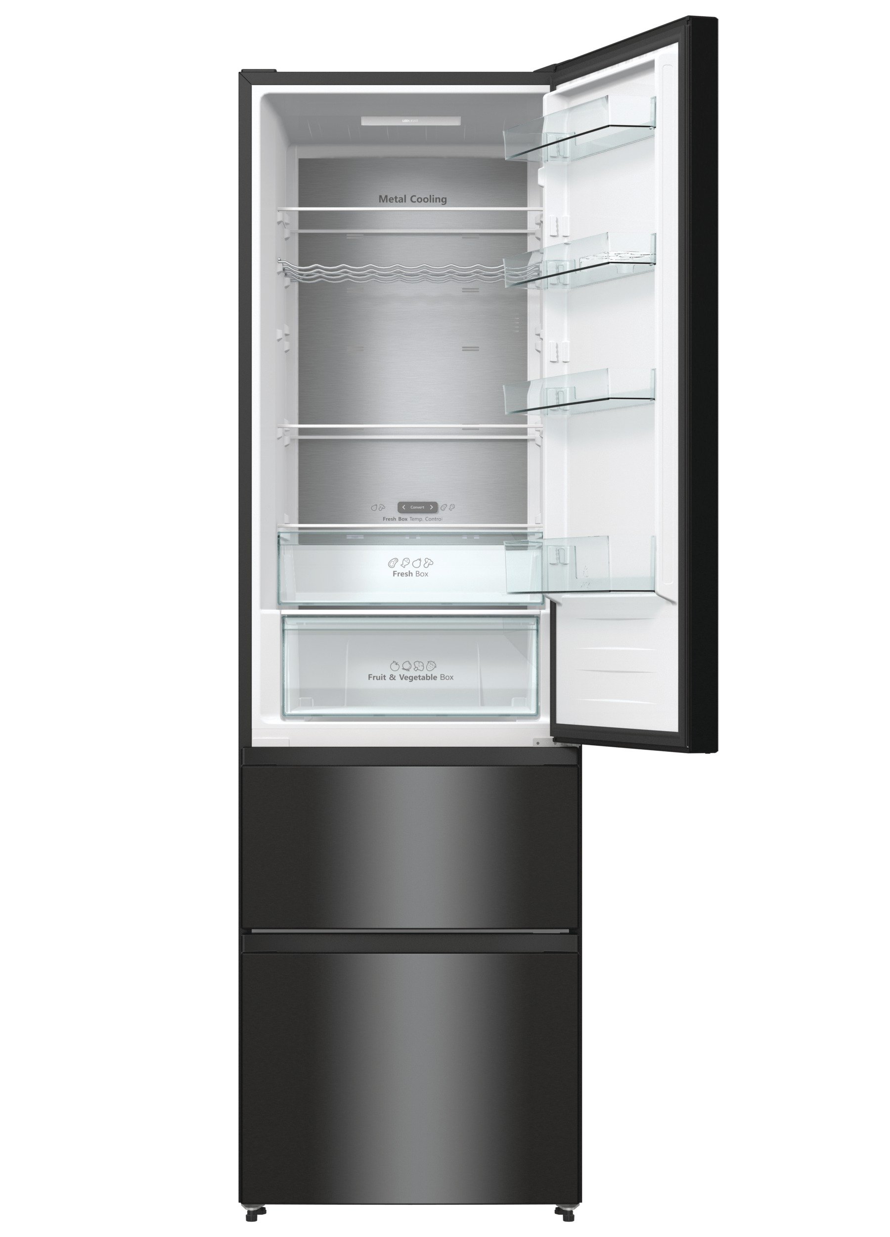 Hisense RM469N4AFEUK koel-vriescombinatie Vrijstaand 368 l E DHZ2313 - Afbeelding 7