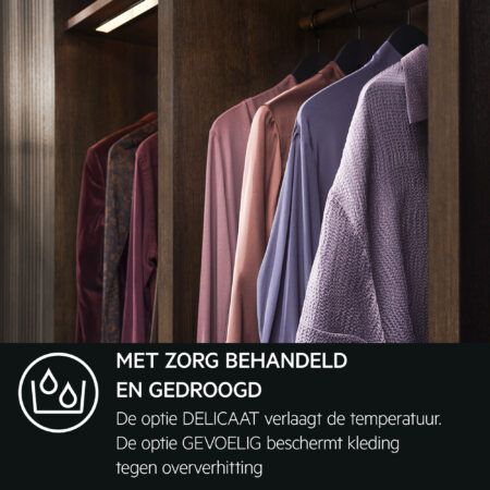 AEG Series 9000 TR979M8CS wasdroger Vrijstaand Voorbelading 9 kg Wit ewo12092025 - Afbeelding 6