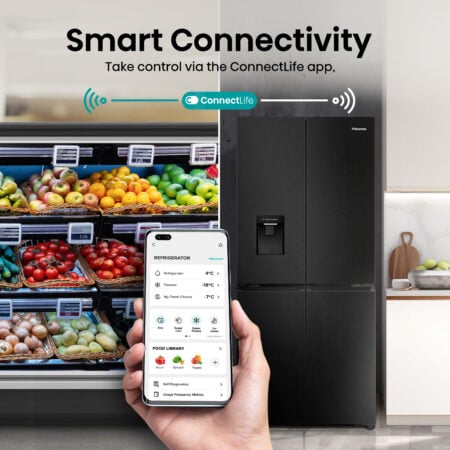 Hisense RQ5P470SMFE koel-vriescombinatie Vrijstaand 482 l E DHZ2323 - Afbeelding 10