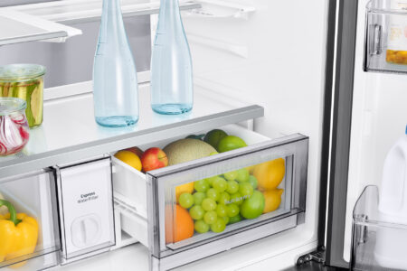 Samsung Series 9 RM90F67CEC amerikaanse koelkast Vrijstaand 654 l E Zwart DHZ2385 - Afbeelding 9