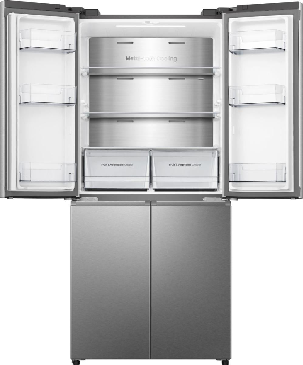 Hisense RQ5P470SAID amerikaanse koelkast Vrijstaand 483 l D Roestvrijstaal DHZ4638 - Afbeelding 11