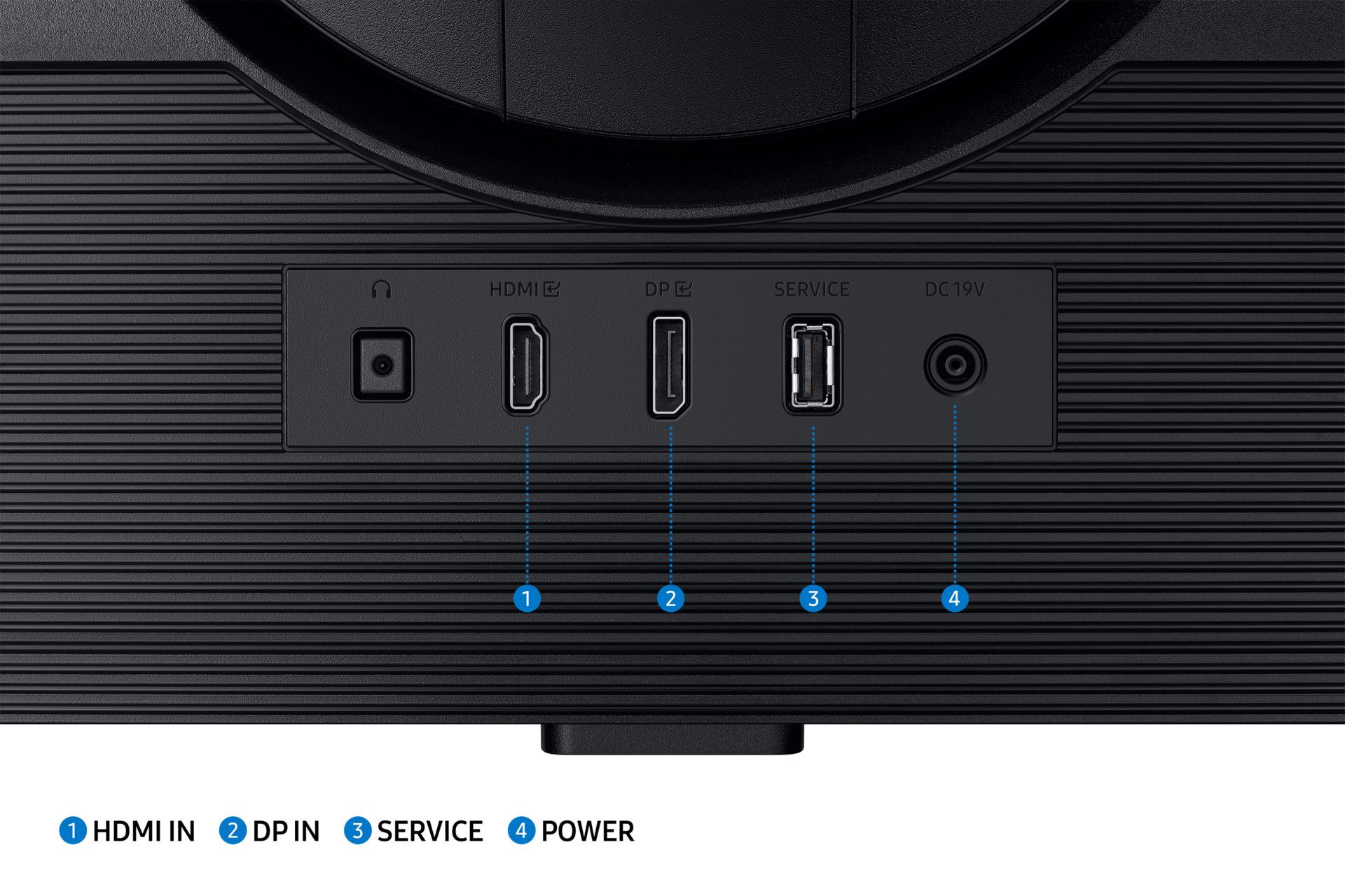 Samsung S32DG500EU LED display 81,3 cm (32") 2560 x 1440 Pixels Quad HD Zwart EWO2793 - Afbeelding 21