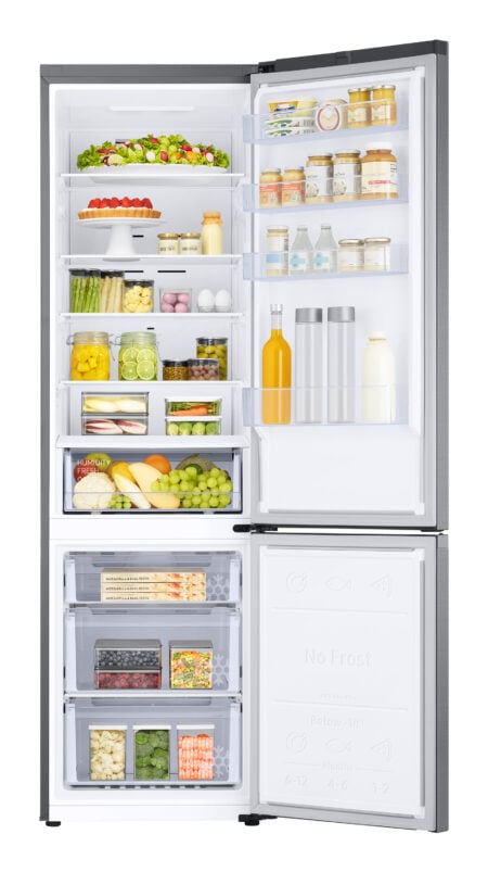 Samsung RB38C600CS9/EF koel-vriescombinatie Vrijstaand 390 l C Roestvrijstaal- EWO2739 - Afbeelding 5