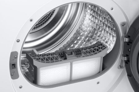 Samsung DV90DG6845LK wasdroger Vrijstaand Voorbelading 9 kg Wit - Afbeelding 9