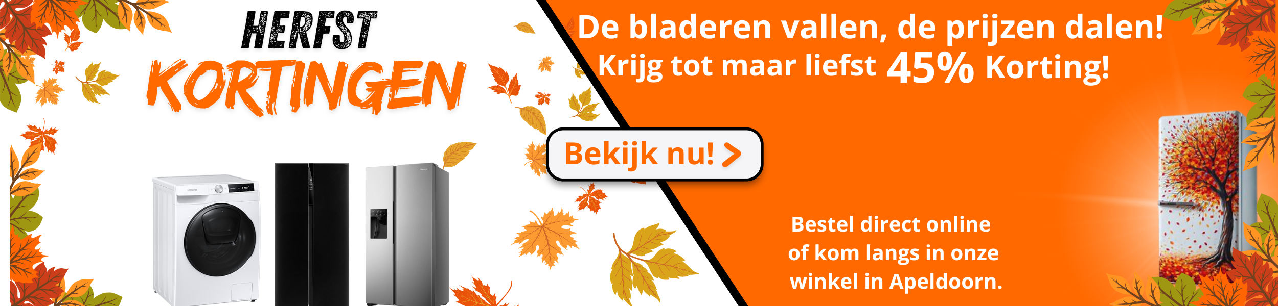 Krijg nu wel tot 45% korting op de mooiste producten