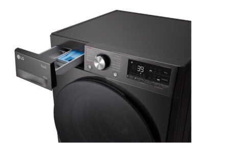 LG W4WR7096YB Was-droogcombinatie Vrijstaand Voorbelading Zwart D - EWO755 - Afbeelding 7