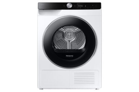 Samsung DV90DG6845LK wasdroger Vrijstaand Voorbelading 9 kg Wit