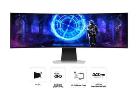 Samsung 49" Odyssey OLED G9 G95SD DQHD 240Hz Smart Gaming Monitor EWO2797 - Afbeelding 5