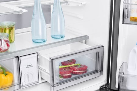 Samsung Series 9 RM90F67CEC amerikaanse koelkast Vrijstaand 654 l E Zwart DHZ2385 - Afbeelding 11