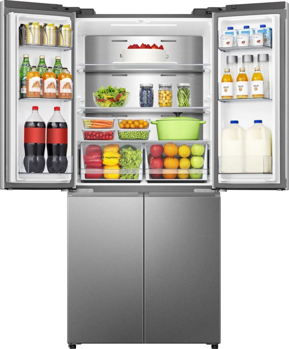 Hisense RQ5P470SAID amerikaanse koelkast Vrijstaand 483 l D Roestvrijstaal DHZ4638 - Afbeelding 10