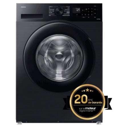 Samsung WW80CGC04DAB wasmachine Voorbelading 8 kg 1400 RPM Zwart DHZ2399