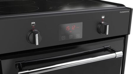 Belling 60 Ei Zwart Vrijstaand fornuis Electrisch Inductiekookplaat zones - Afbeelding 4