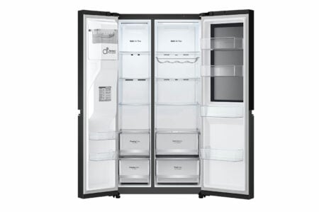 LG InstaView GSGV80EPLD amerikaanse koelkast Vrijstaand 635 l D Zwart, Grafiet ewo91025202 - Afbeelding 5