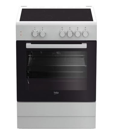 Beko FSM67010GW fornuis Vrijstaand fornuis Electrisch Keramisch Wit DHZ2608