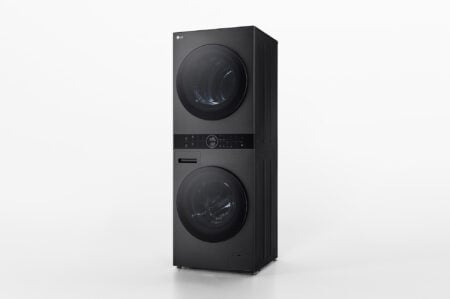 LG WT1210BBF Was-droogcombinatie Vrijstaand Voorbelading Zwart C - Afbeelding 4