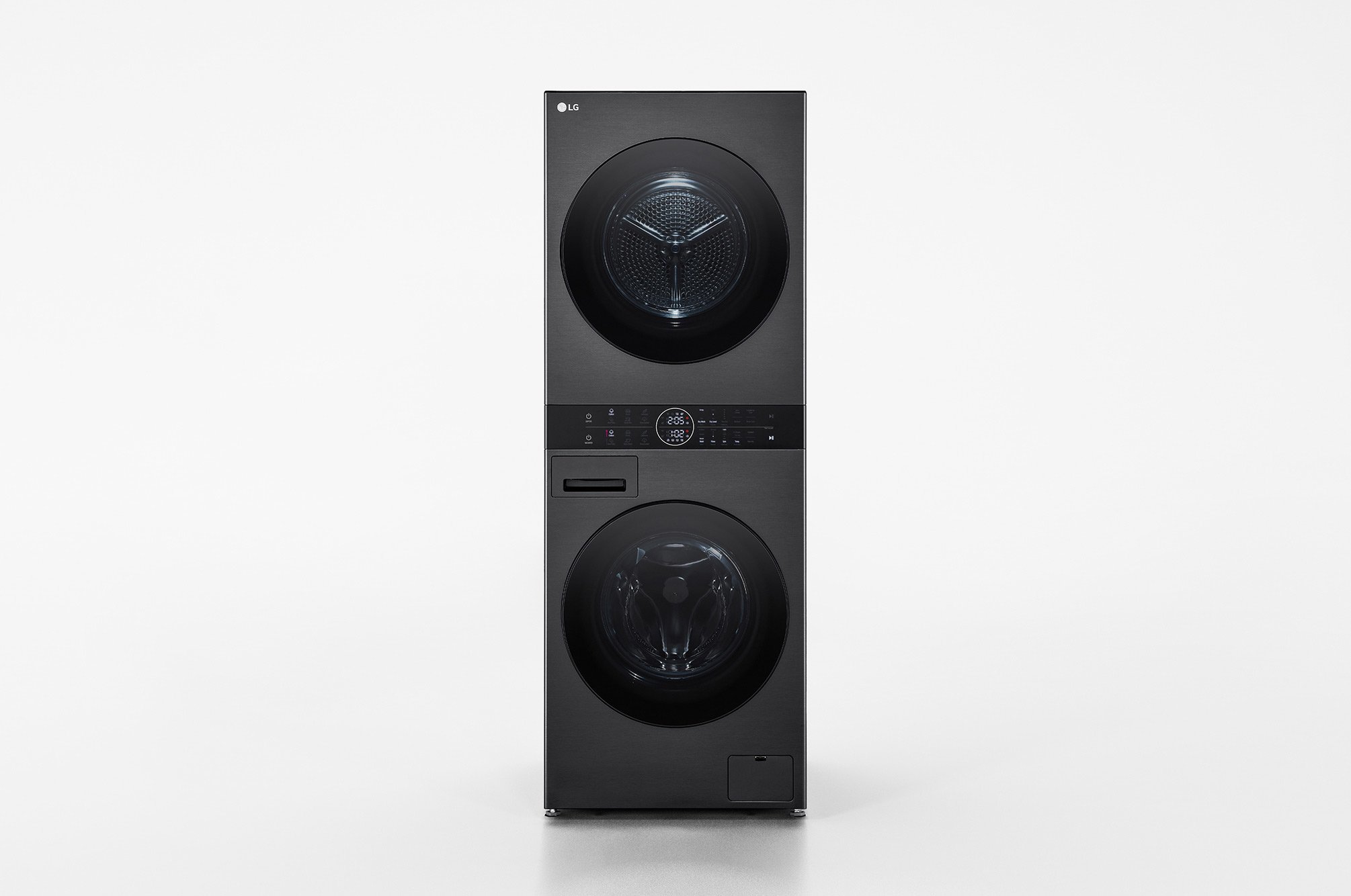 LG WT1210BBF Was-droogcombinatie Vrijstaand Voorbelading Zwart C - Afbeelding 7