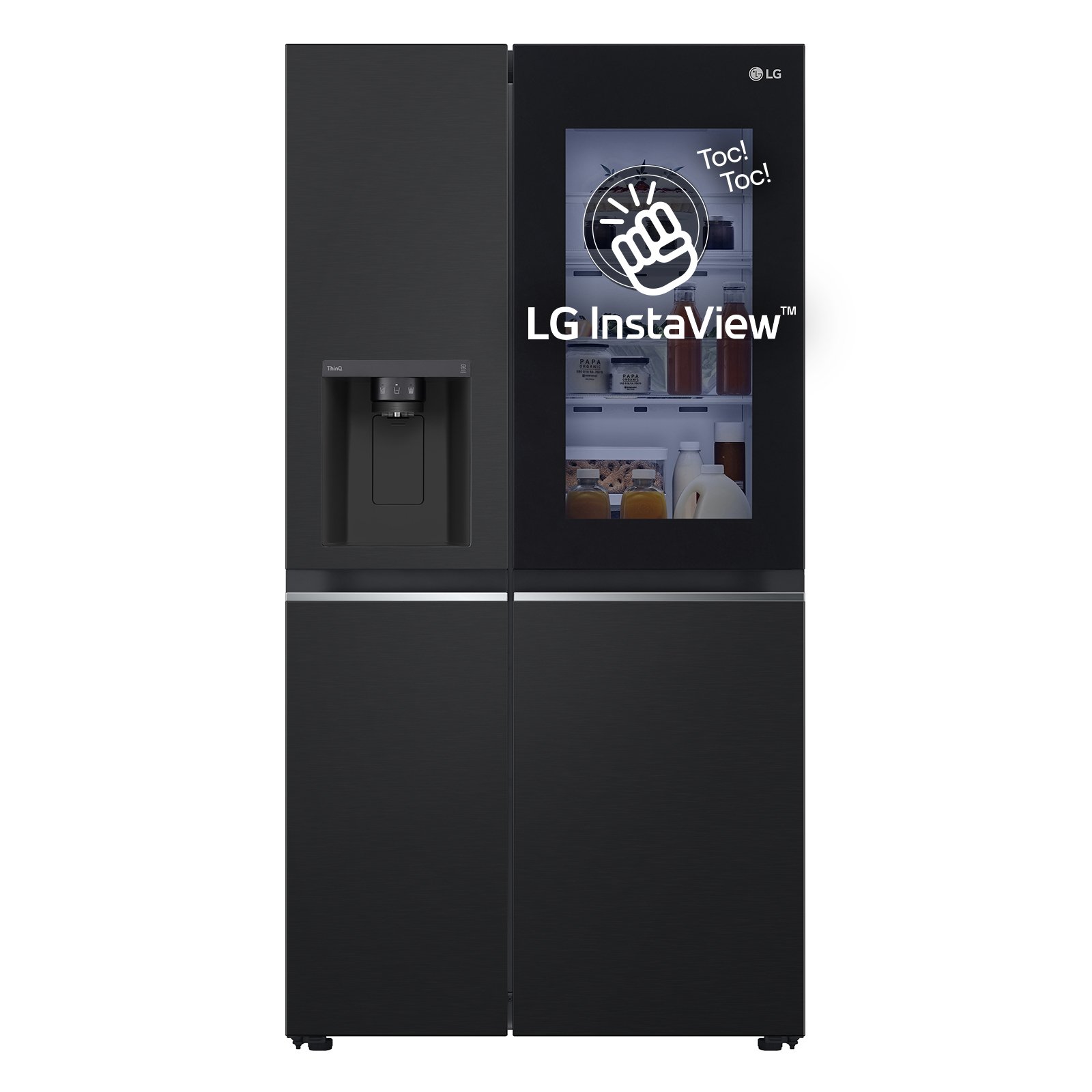 LG InstaView GSGV81EPLL amerikaanse koelkast Vrijstaand 635 l E Zwart - Afbeelding 17