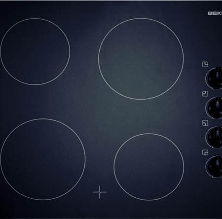 Beko HIC 64100 kookplaat Zwart Ingebouwd Inductiekookplaat zones 4 zone(s) DHZ2566