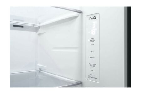 LG InstaView GSGV80EPLD amerikaanse koelkast Vrijstaand 635 l D Zwart, Grafiet ewo91025202 - Afbeelding 7