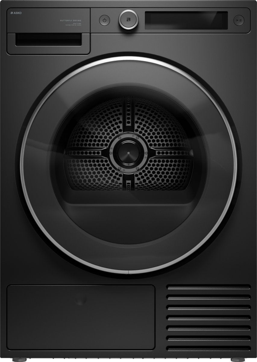 Asko T509HRG wasdroger Vrijstaand Voorbelading 9 kg Zwart